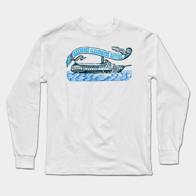 Creedence Clearwater Revival Long Sleeve T-Shirt by HAPPY TRIP PRESS